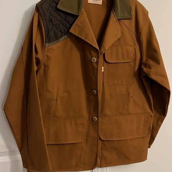 Vintage NEW SafTBak Cotton Duck Bird Hunting Shotgun Jacket M retro Altoona PA - Picture 8 of 11